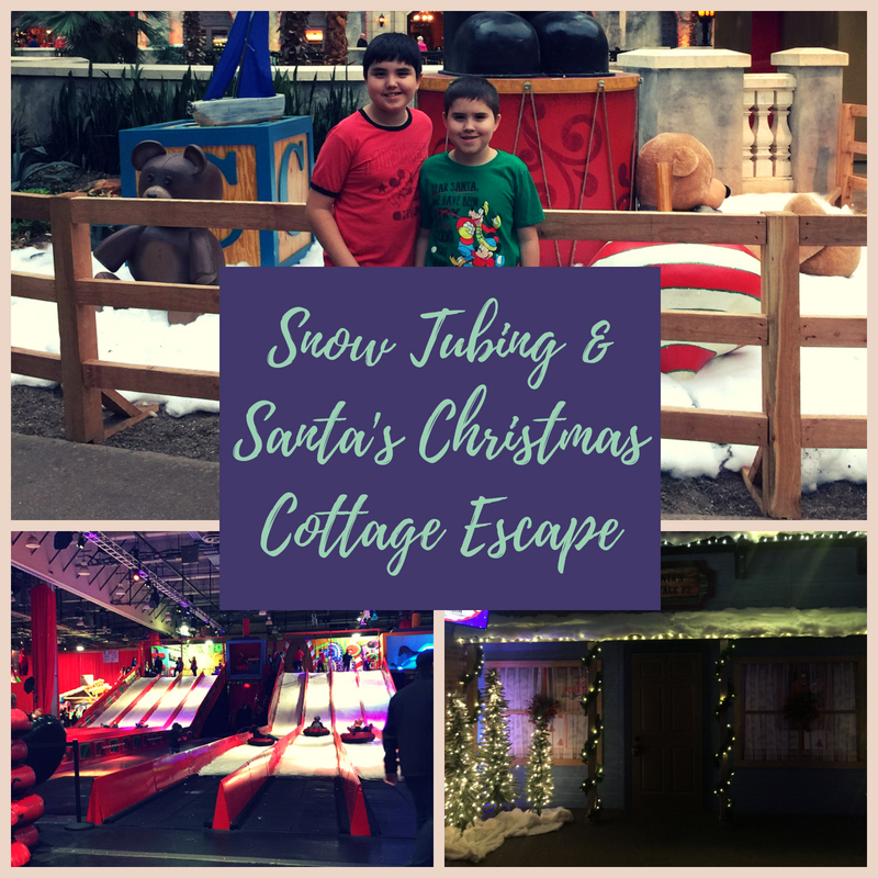 Snow Tubing & Santa's Christmas Cottage Escape Room at the Gaylord Texasn in Grapevine