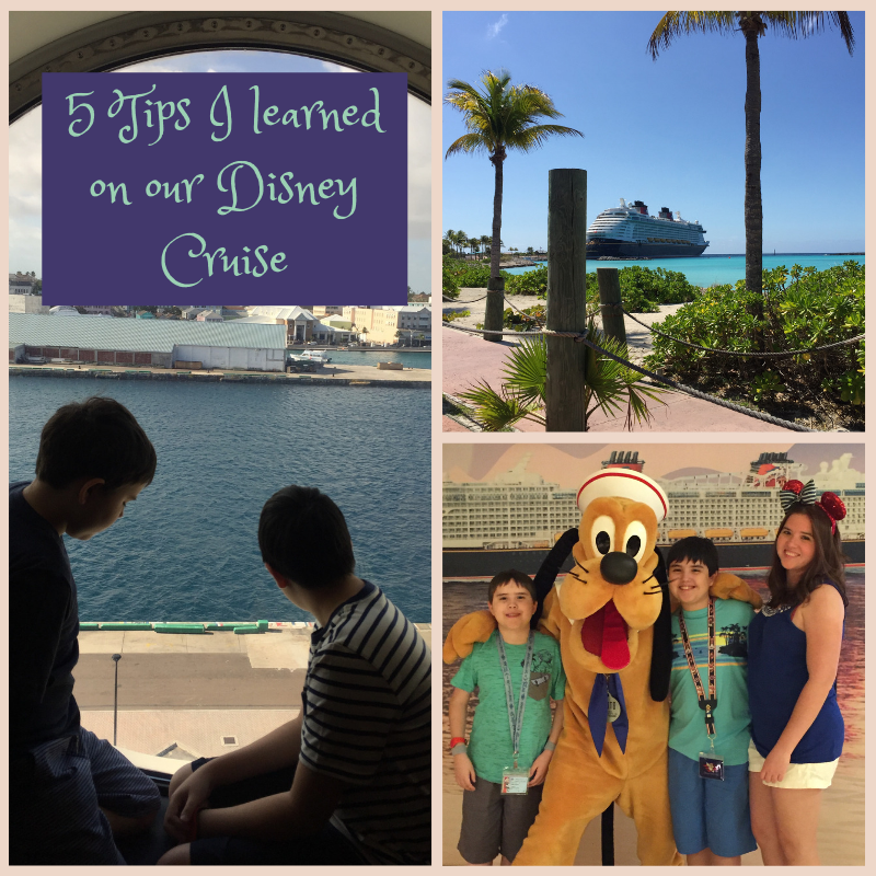 5 Tips I Learned on Our First Disney Cruise
